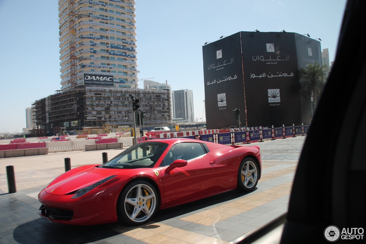 Ferrari 458 Spider