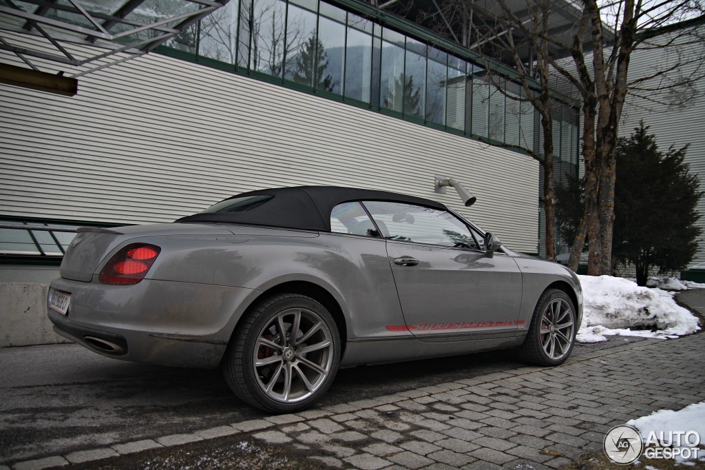 Bentley Continental Supersports Convertible ISR