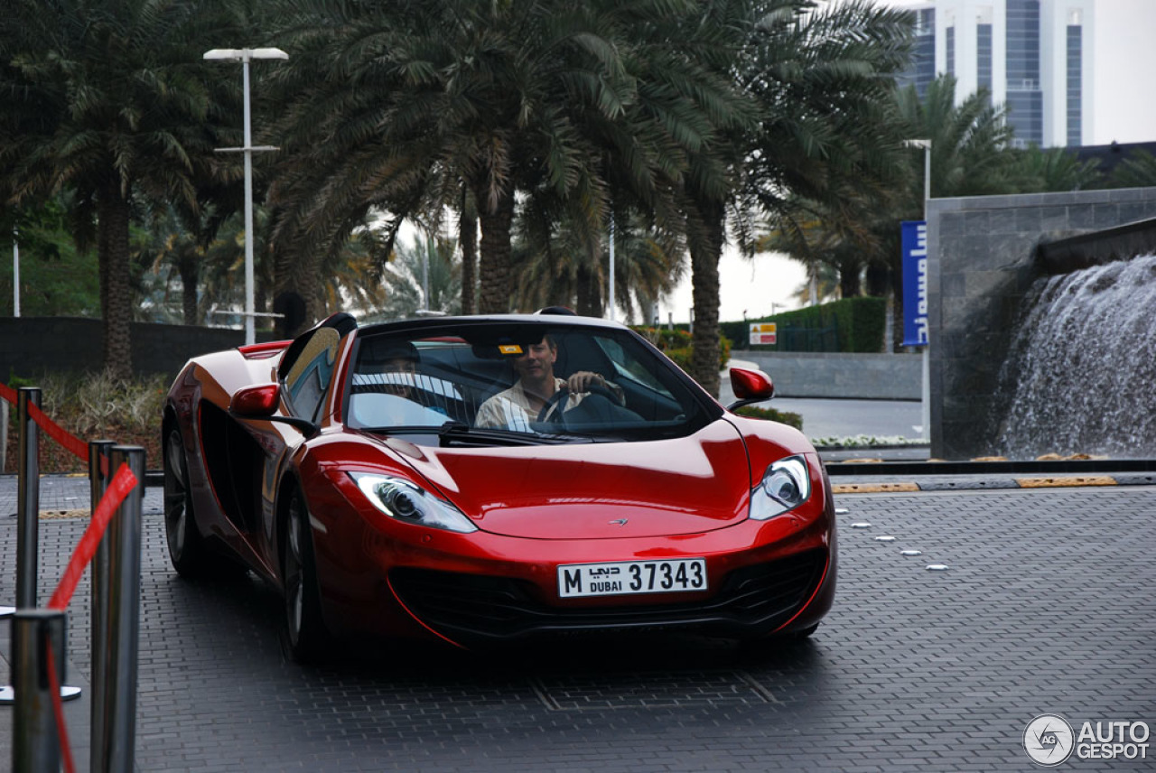 McLaren 12C Spider