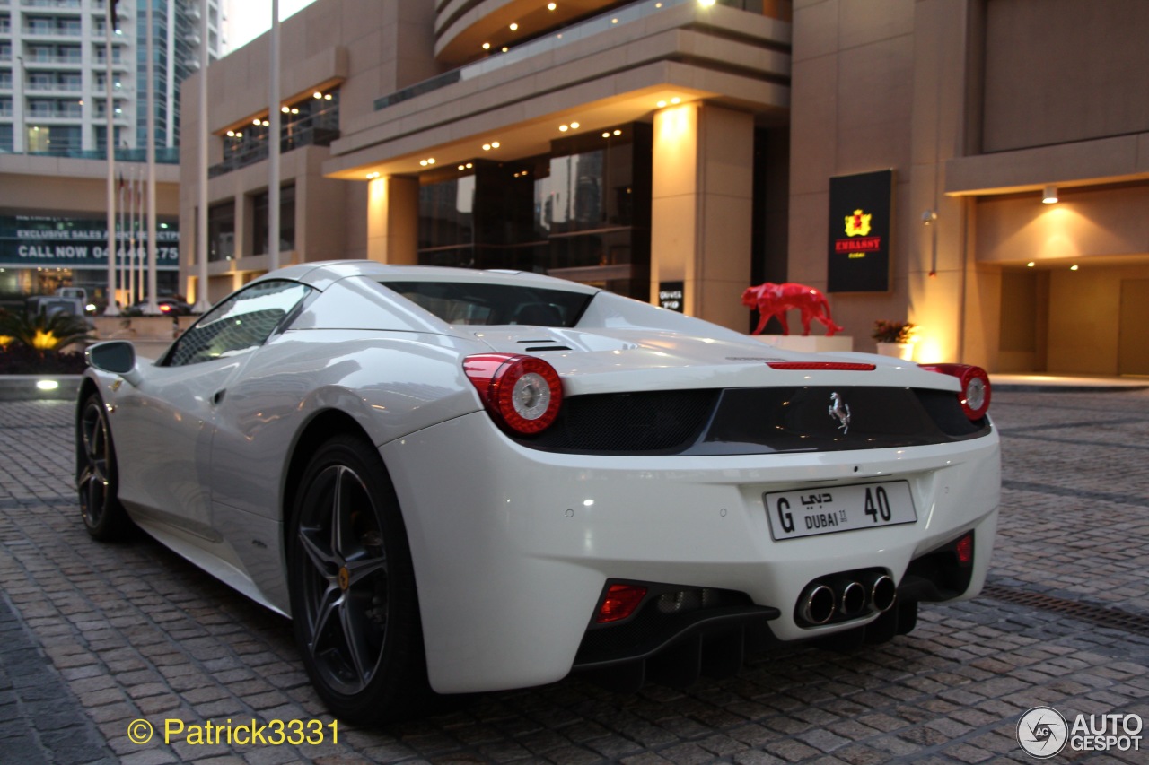 Ferrari 458 Spider