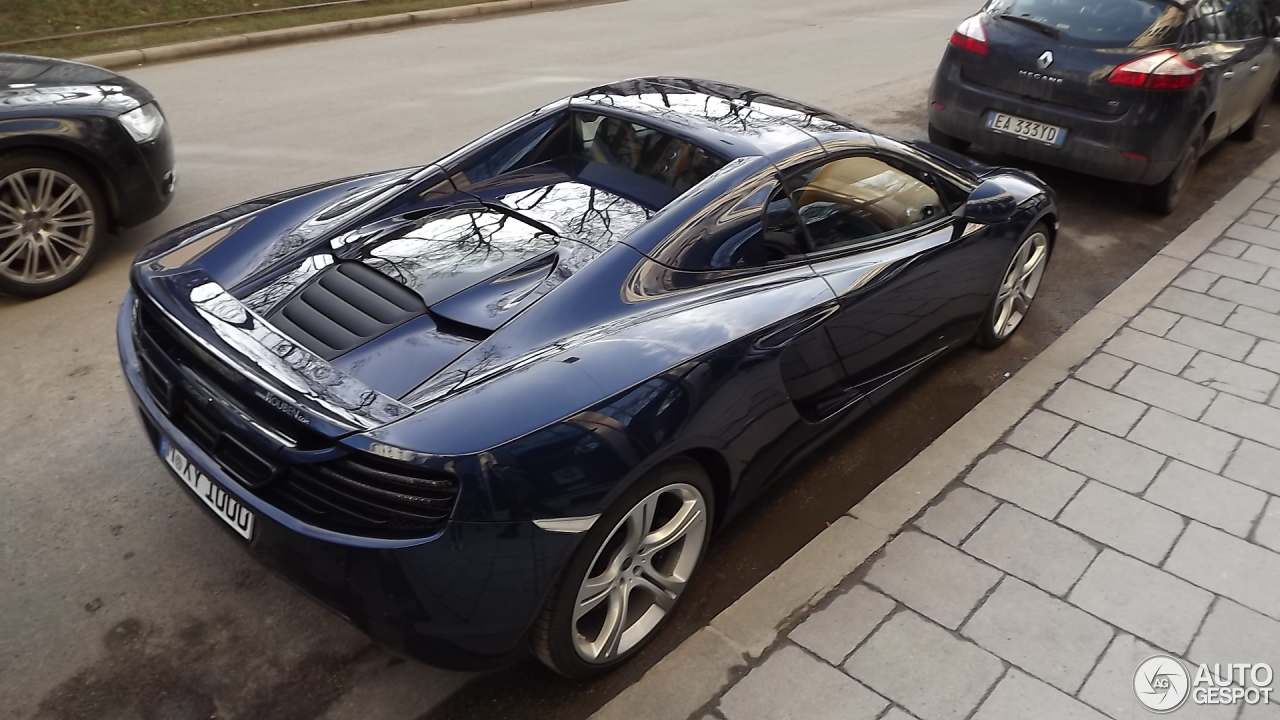 McLaren 12C Spider