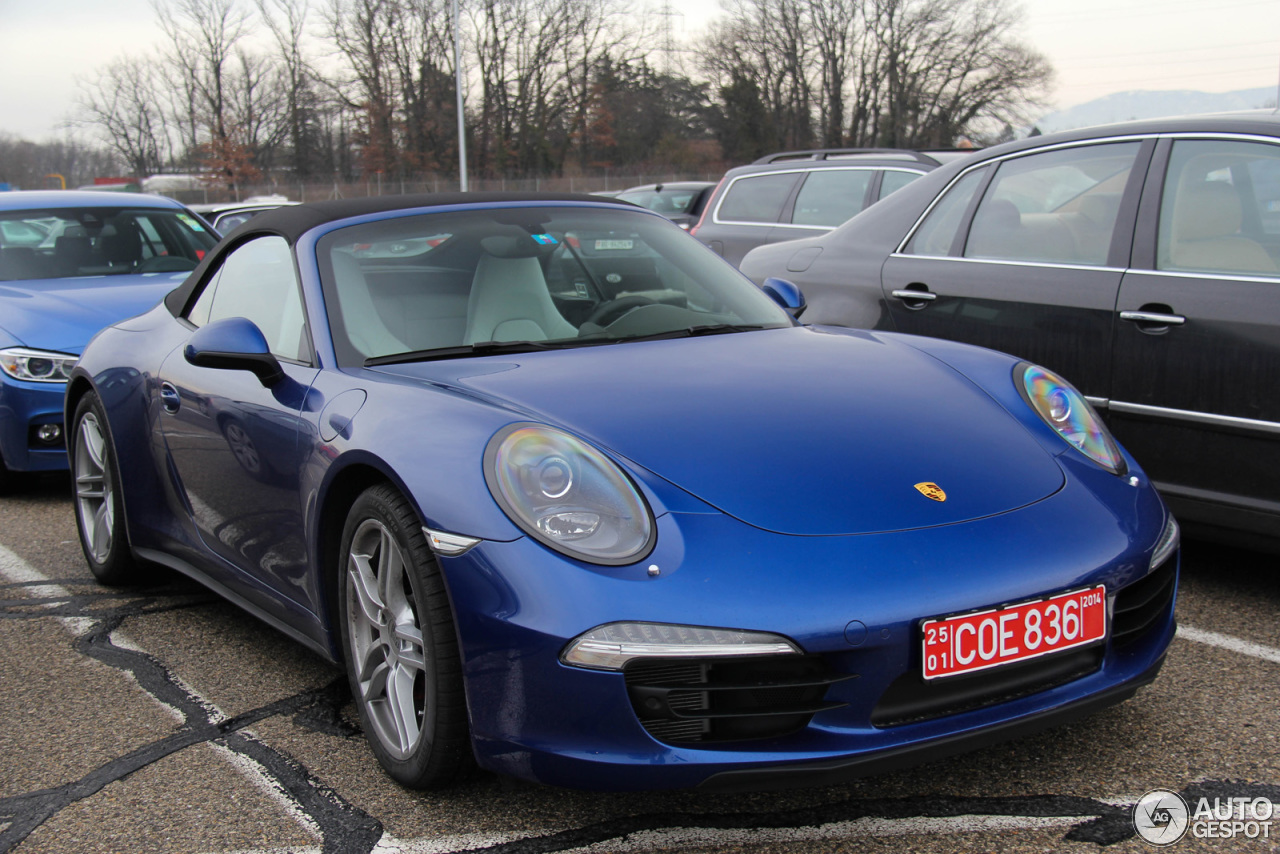 Porsche 991 Carrera 4S Cabriolet MkI