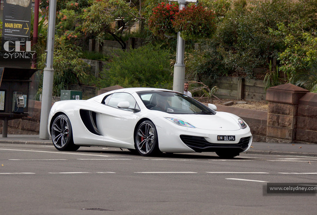 McLaren 12C Spider