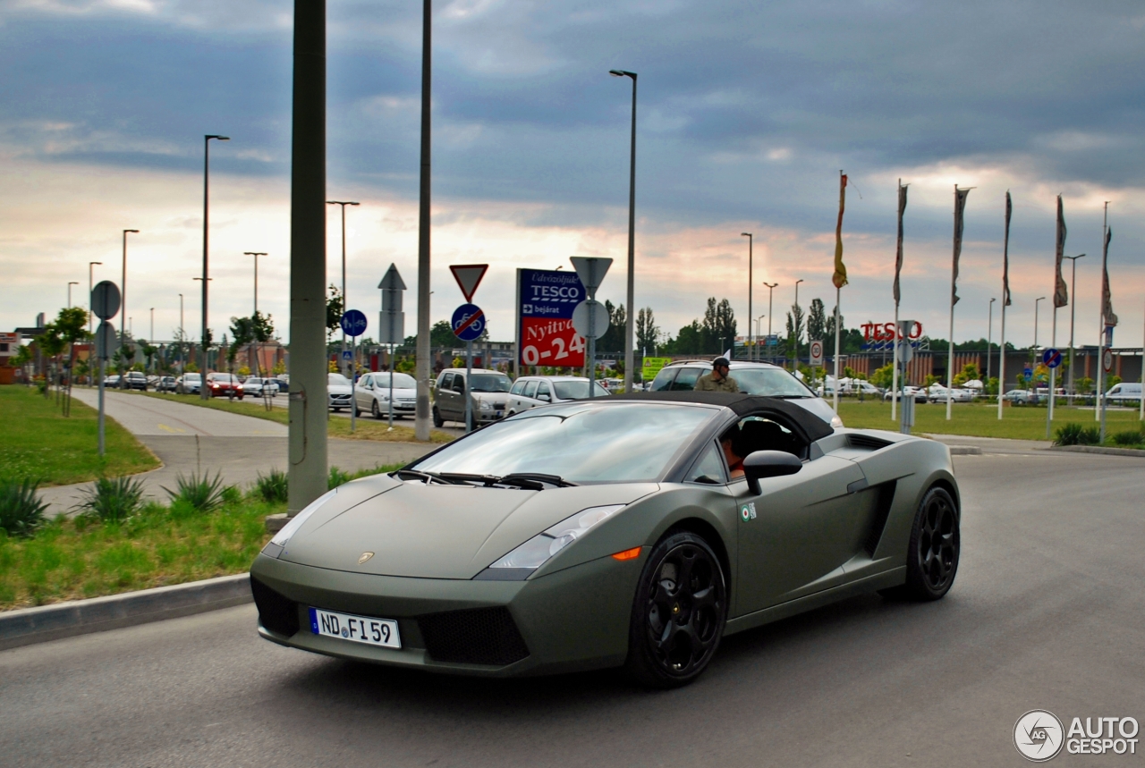 Lamborghini Gallardo Spyder