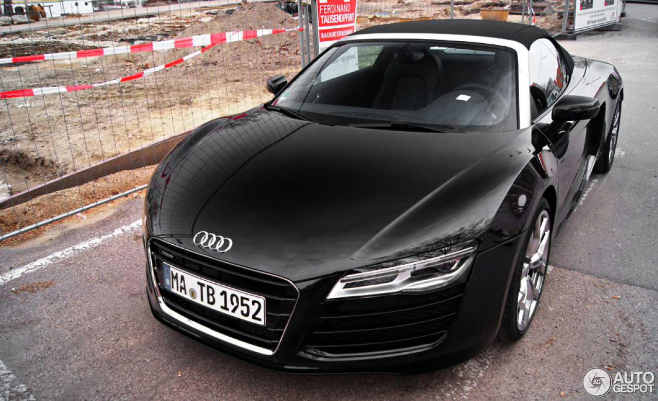 Audi R8 V8 Spyder 2013