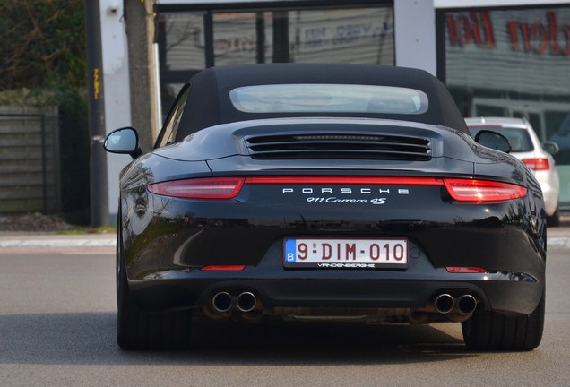 Porsche 991 Carrera 4S Cabriolet MkI