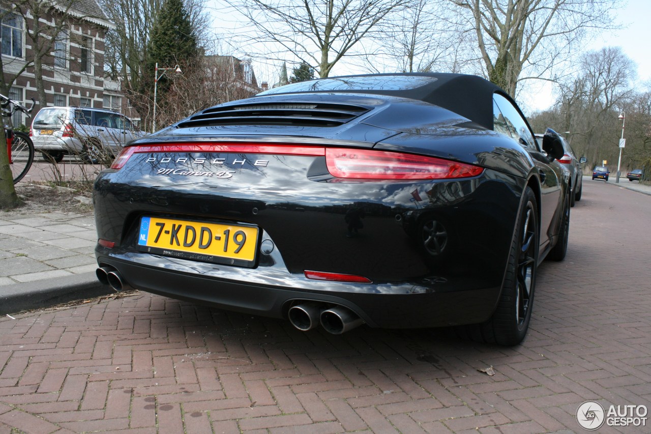 Porsche 991 Carrera 4S Cabriolet MkI