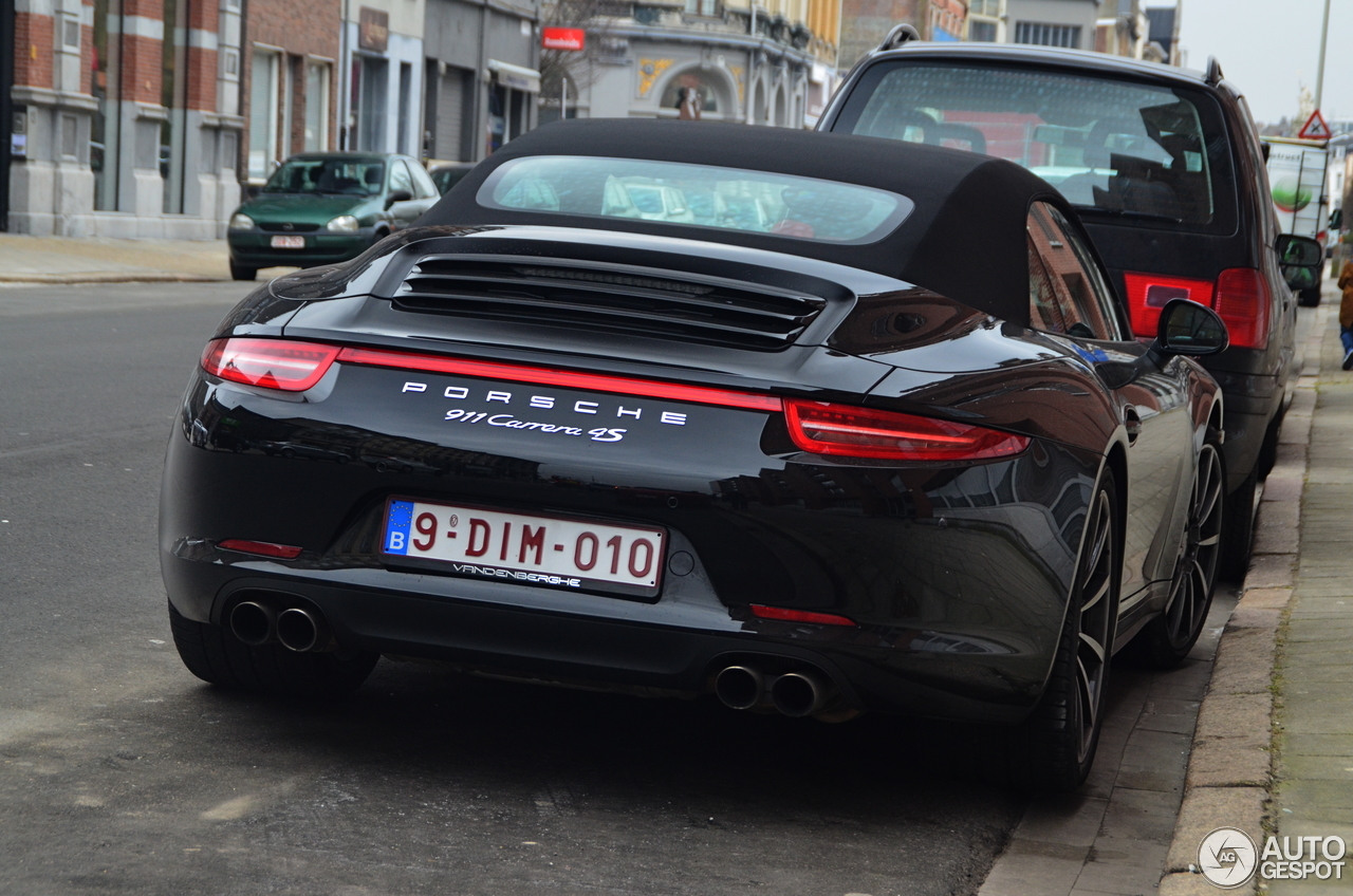 Porsche 991 Carrera 4S Cabriolet MkI