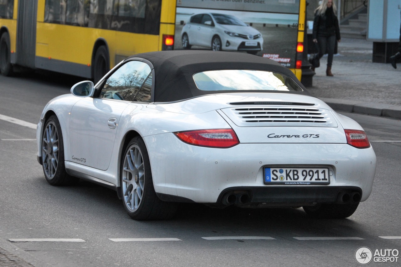 Porsche 997 Carrera GTS Cabriolet