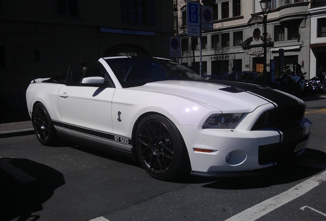 Ford Mustang Shelby GT500 Convertible 2010