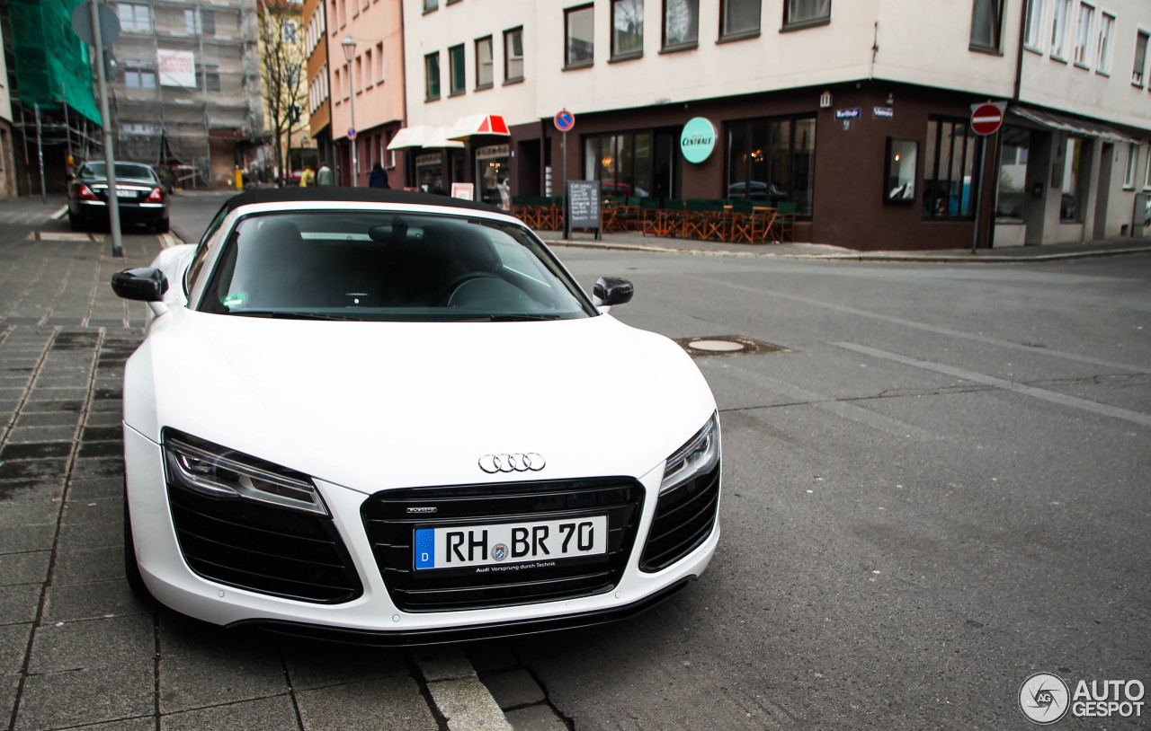 Audi R8 V10 Spyder 2013