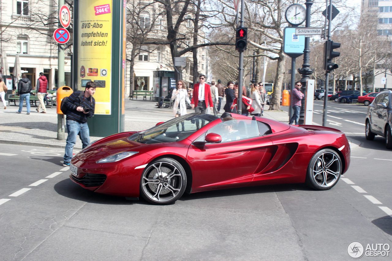 McLaren 12C Spider