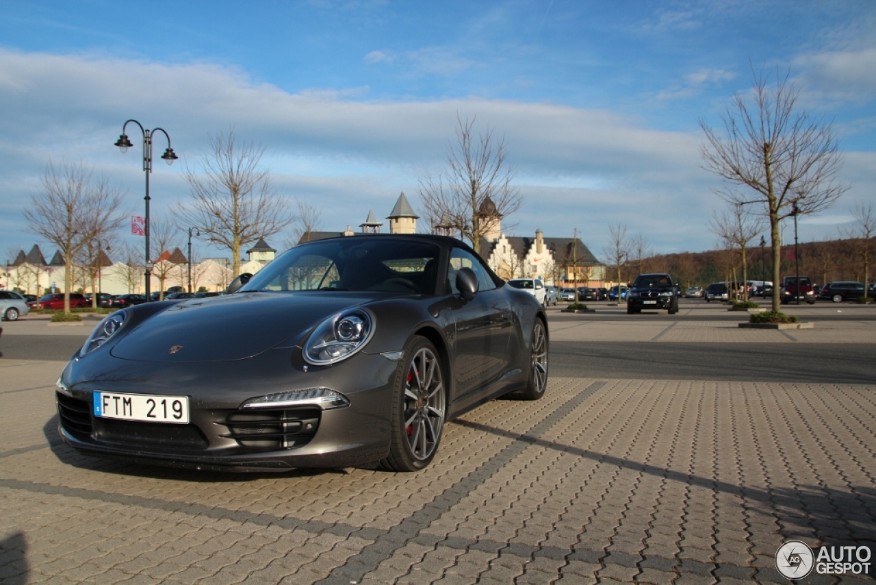 Porsche 991 Carrera 4S Cabriolet MkI