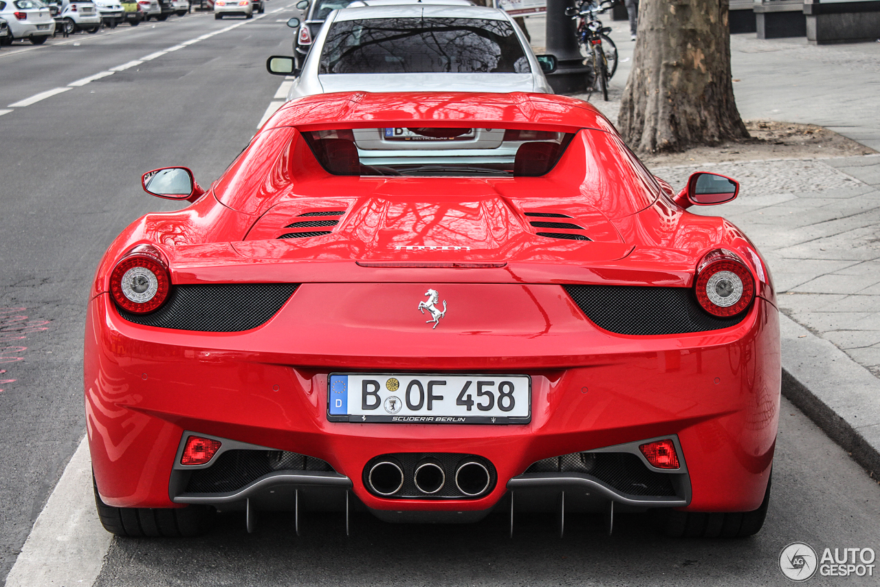 Ferrari 458 Spider