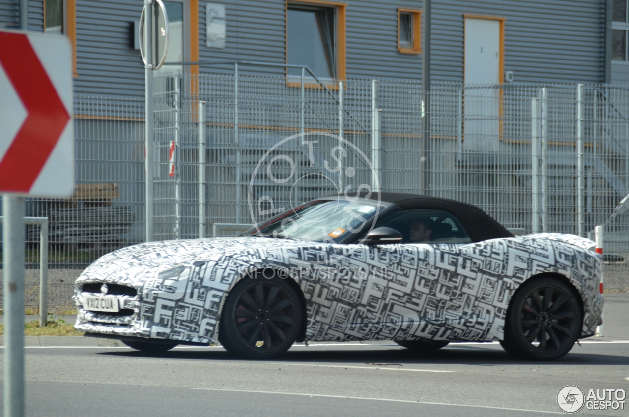 Jaguar F-TYPE R Convertible Mule