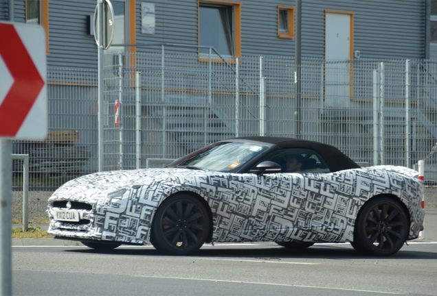 Jaguar F-TYPE R Convertible Mule