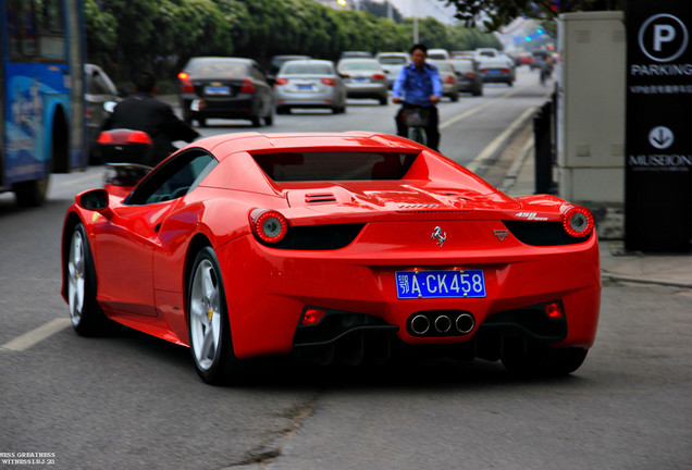 Ferrari 458 Spider