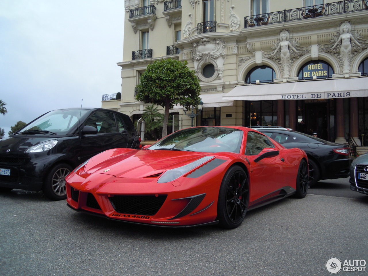 Ferrari 458 Spider Mansory Siracusa Monaco Limited Edition