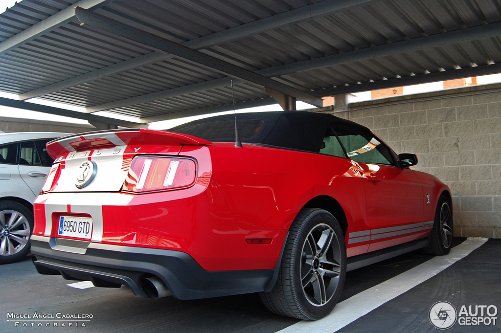 Ford Mustang Shelby GT500 Convertible 2010