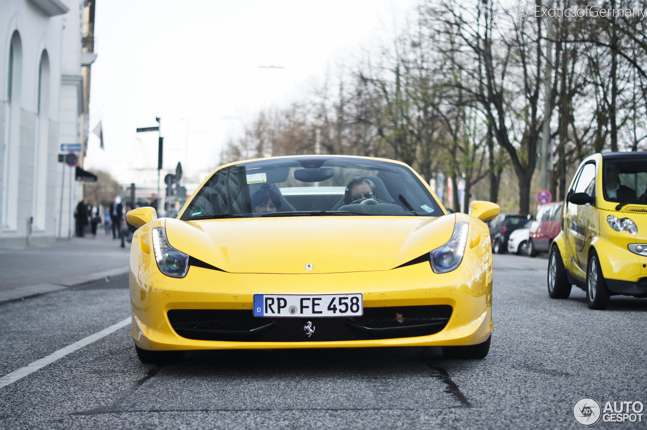 Ferrari 458 Spider