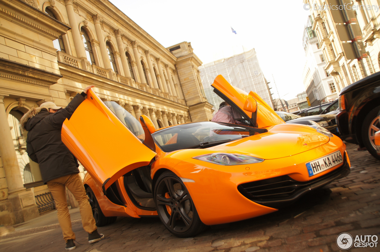 McLaren 12C Spider