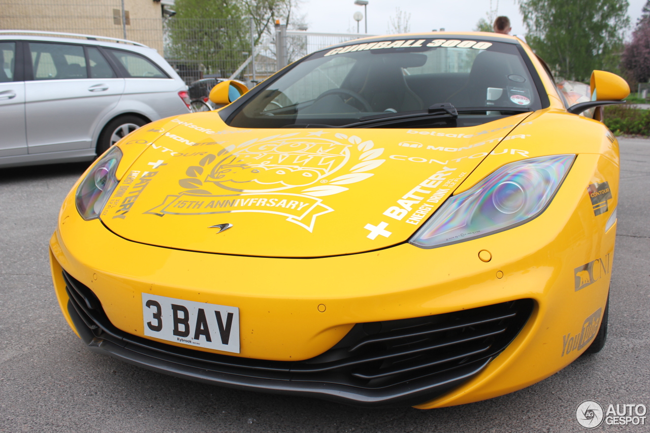 McLaren 12C Spider