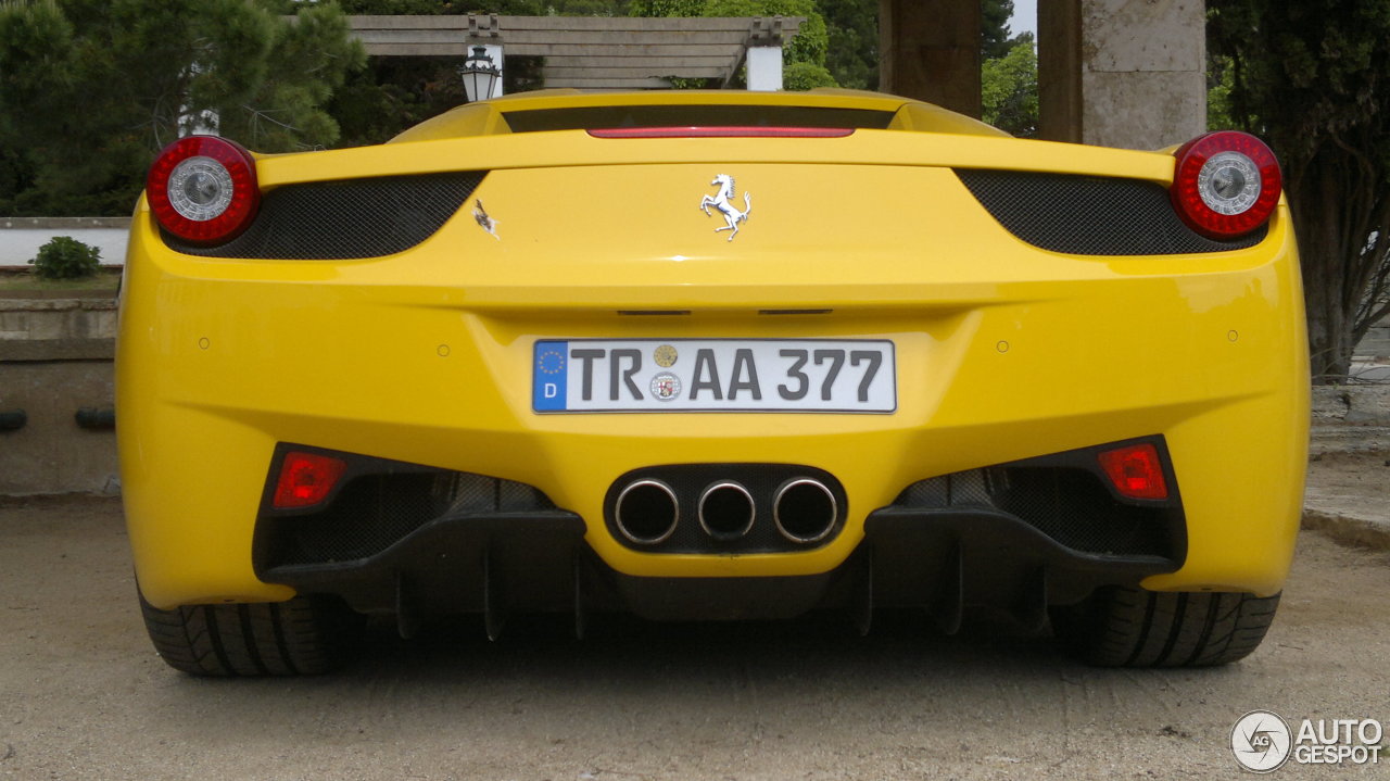 Ferrari 458 Spider