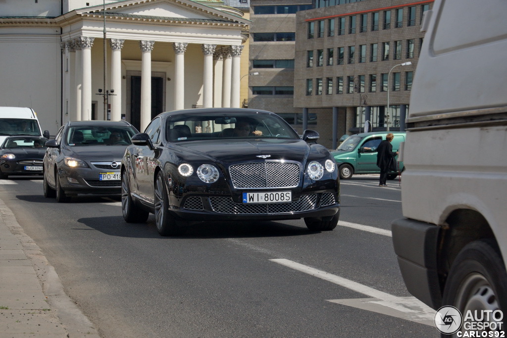 Bentley Continental GT Speed 2012