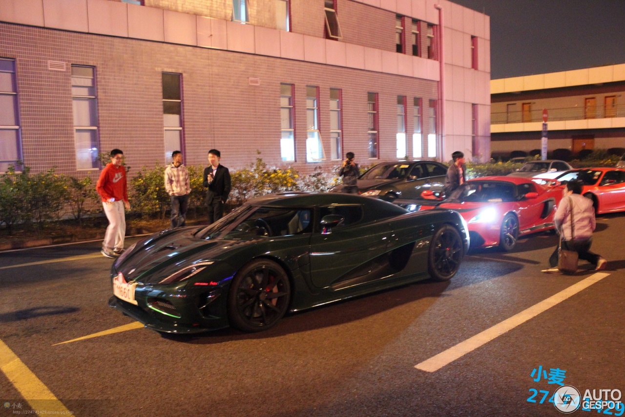 The 'Green Goblin': A one-of-a-kind Koenigsegg Agera S returns to the streets