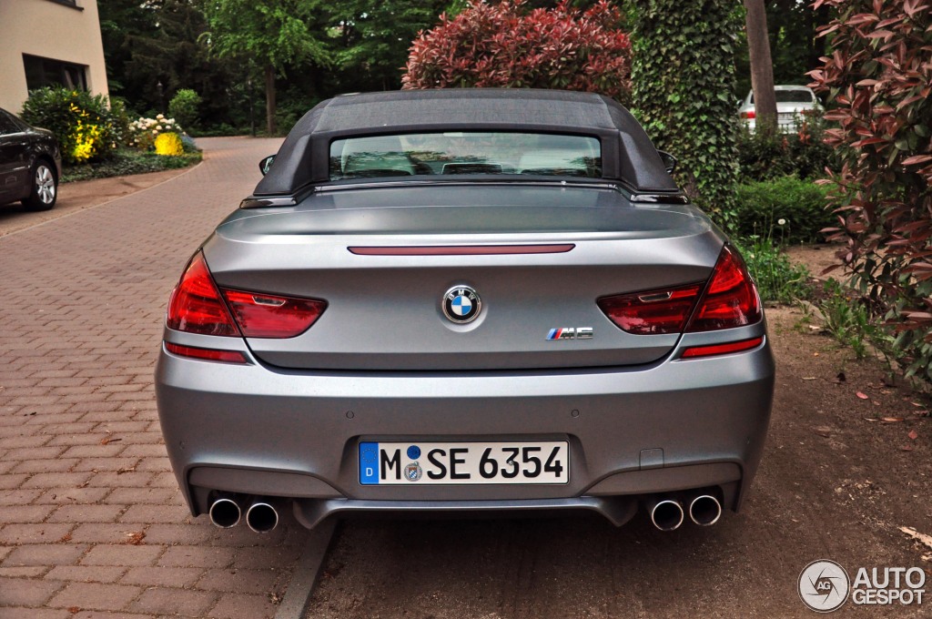 BMW M6 F12 Cabriolet