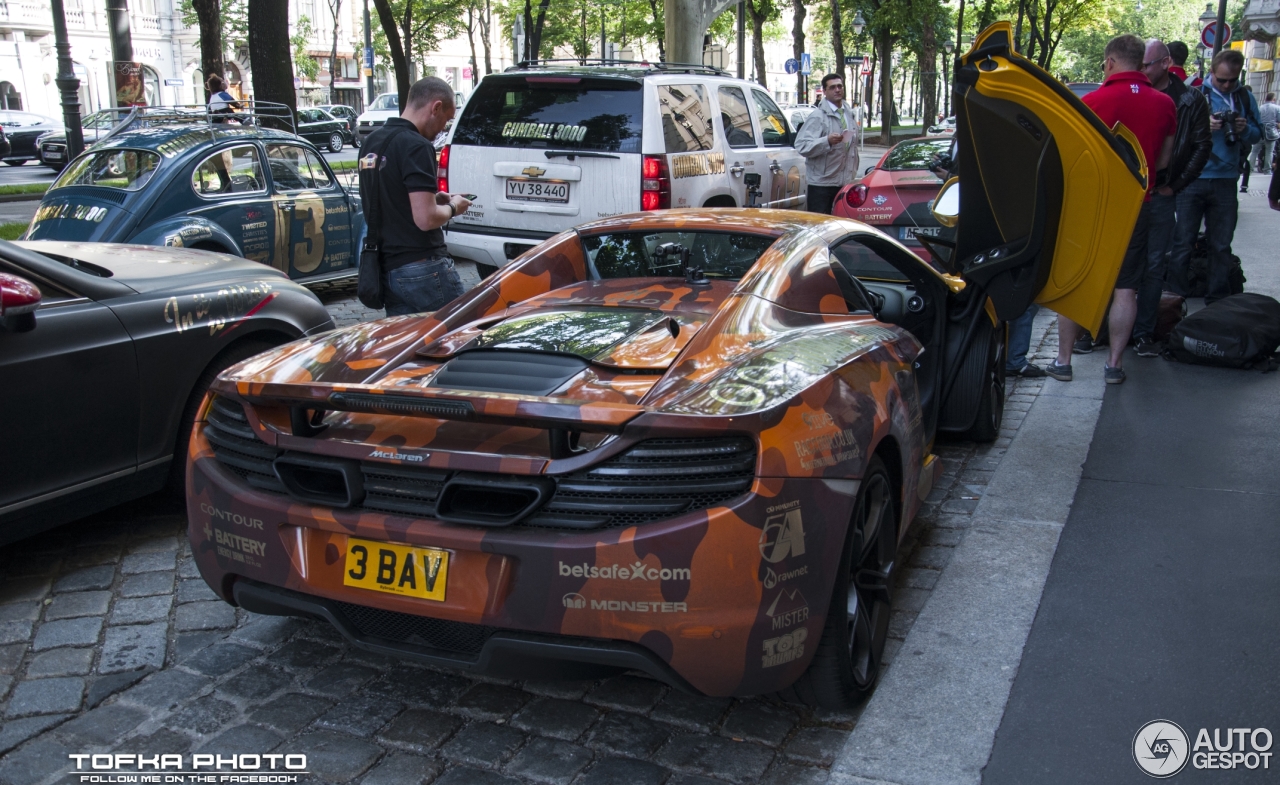 McLaren 12C Spider