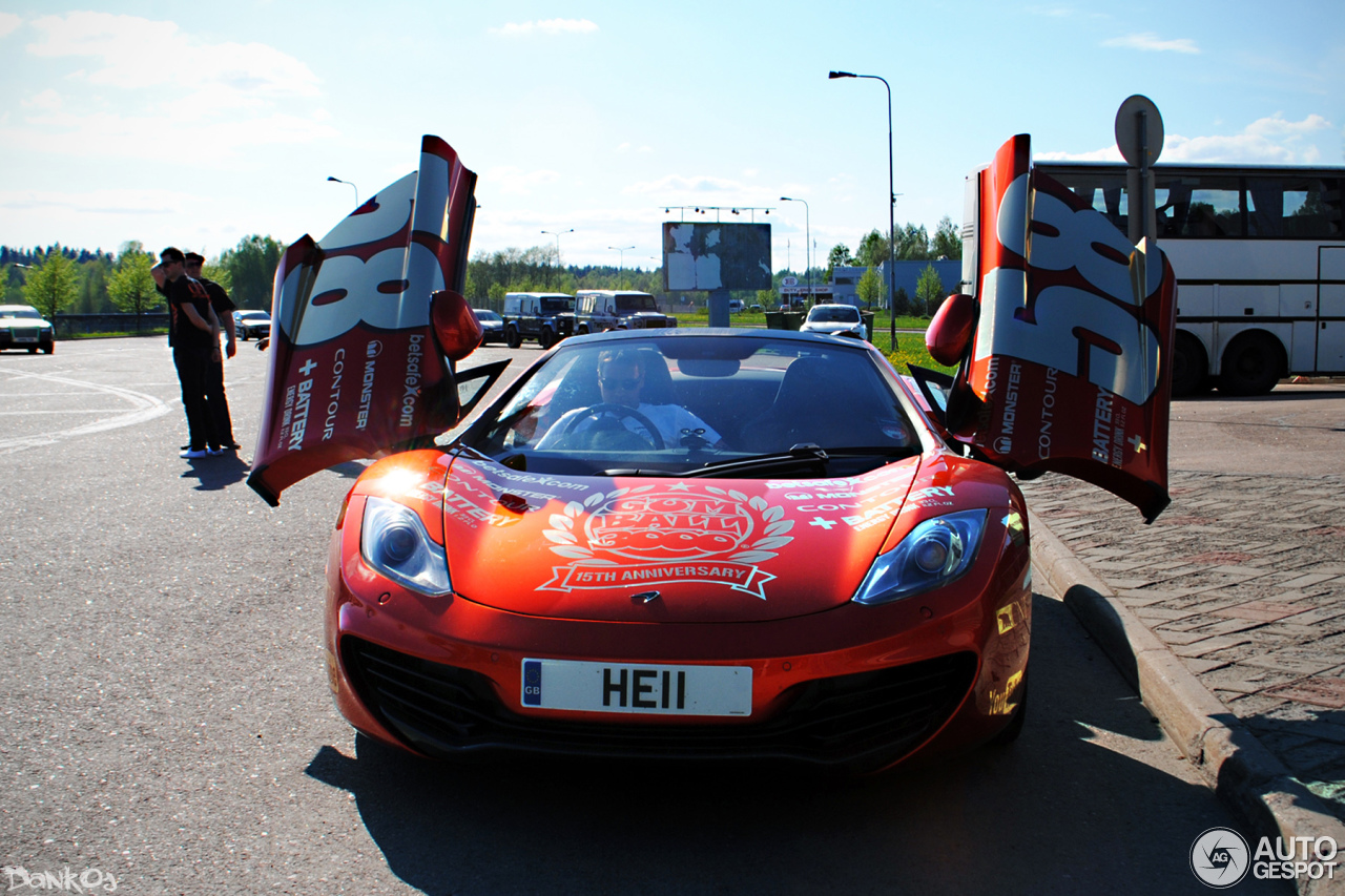 McLaren 12C Spider