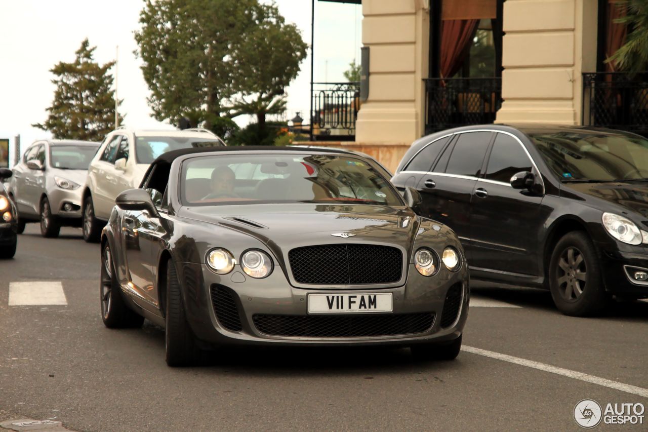 Bentley Continental Supersports Convertible