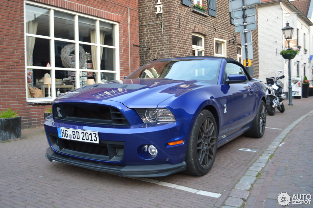 Ford Mustang Shelby GT500 Convertible 2014