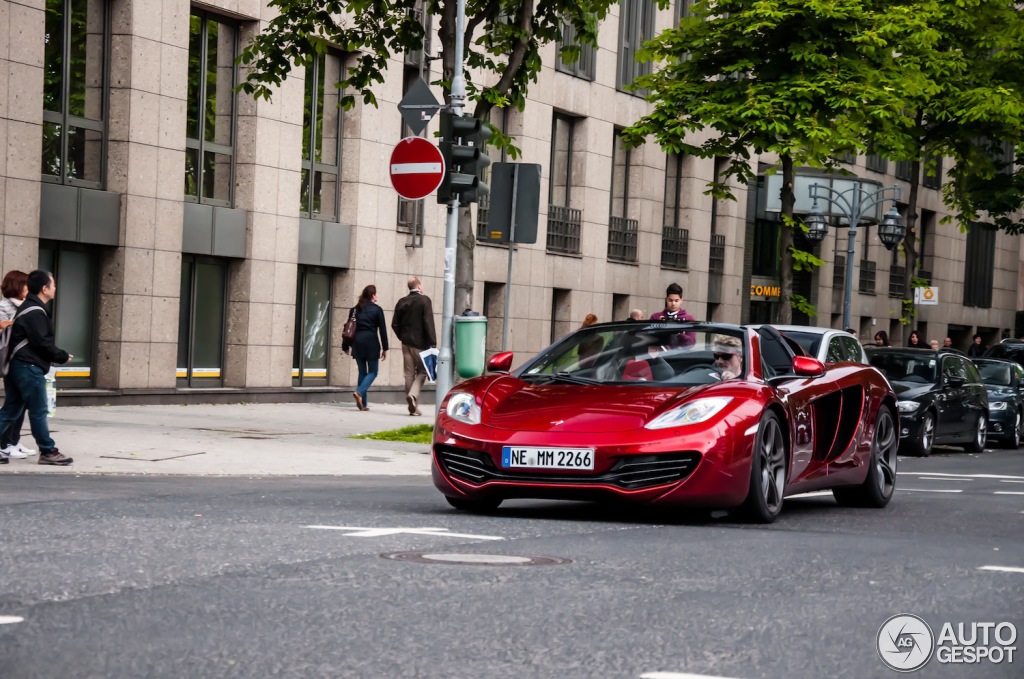 McLaren 12C Spider