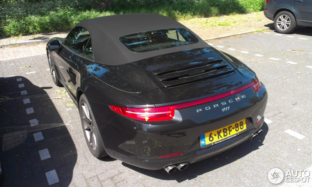 Porsche 991 Carrera 4S Cabriolet MkI