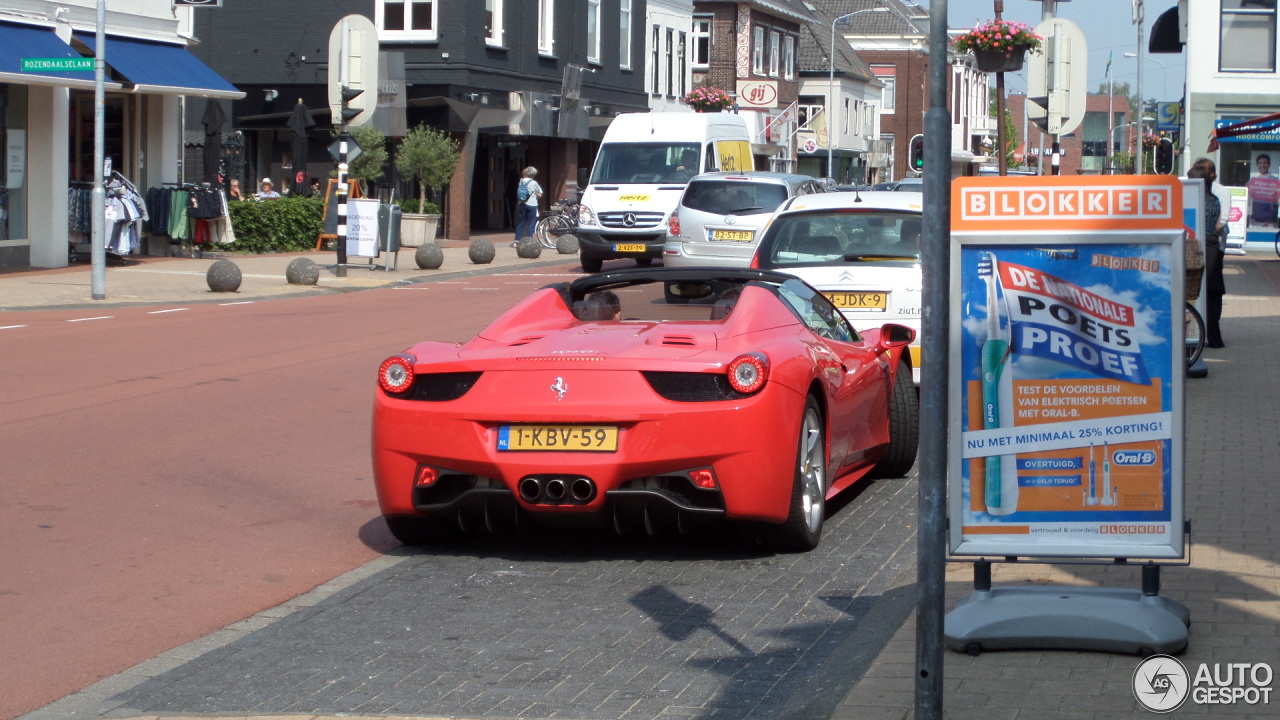 Ferrari 458 Spider