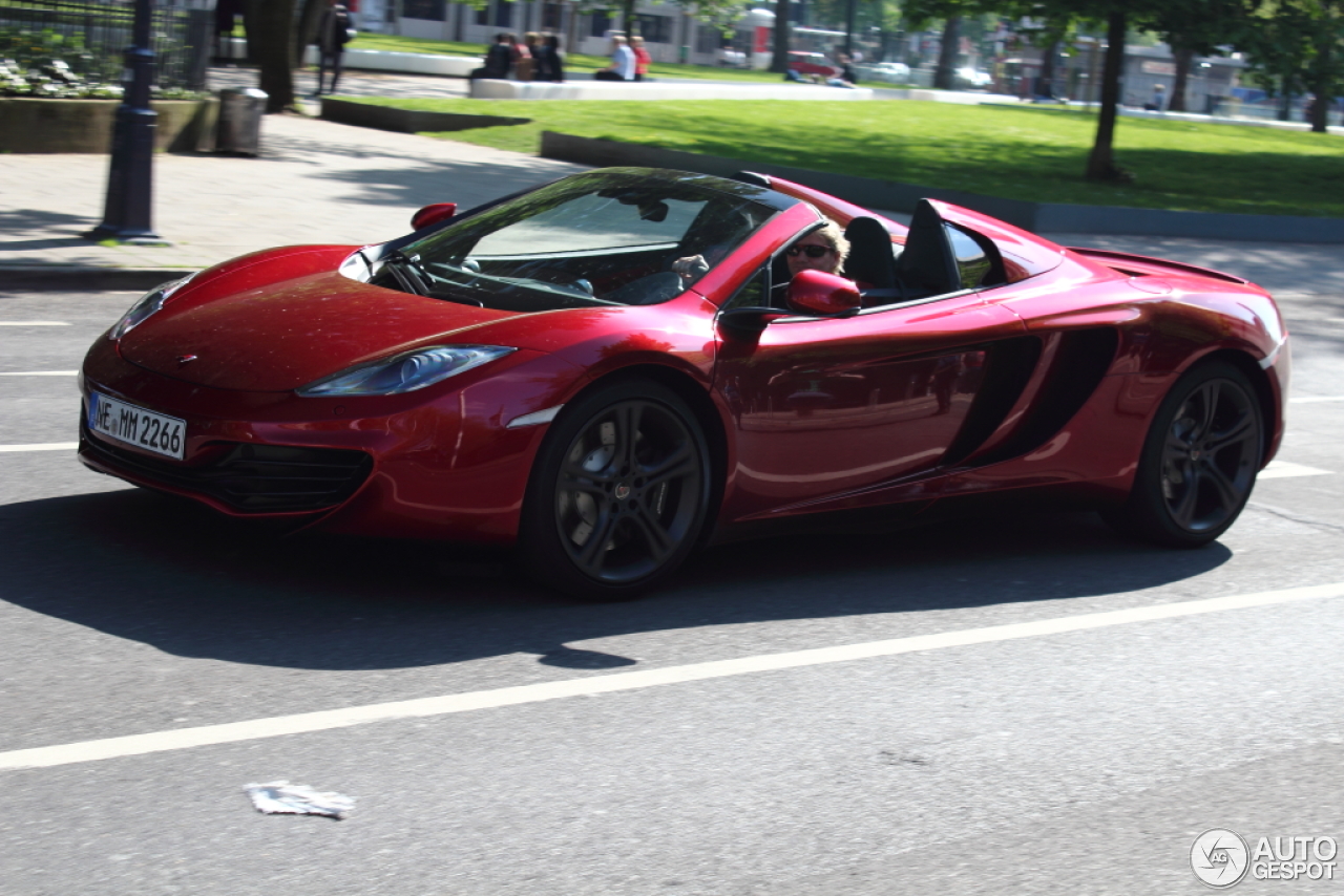 McLaren 12C Spider