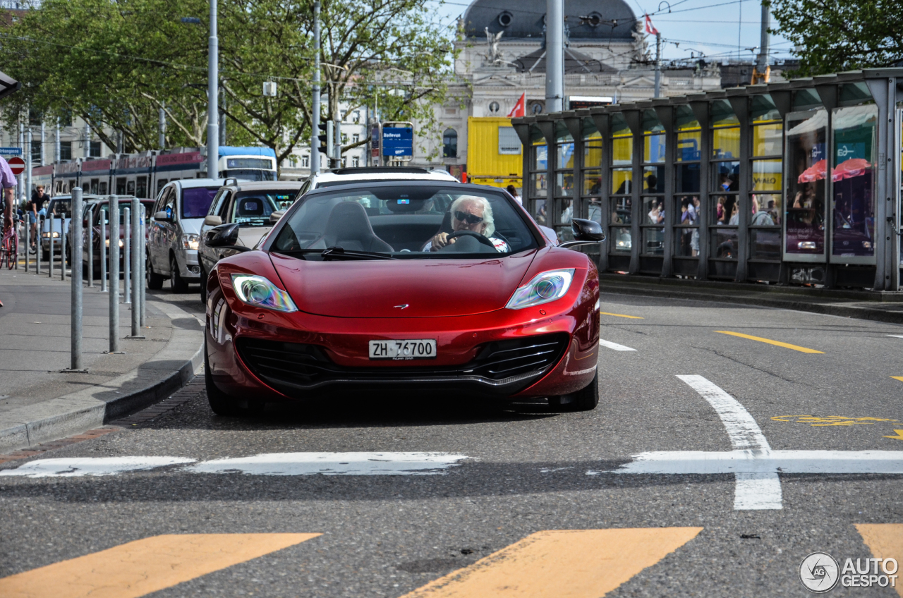 McLaren 12C Spider