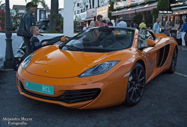 McLaren 12C Spider