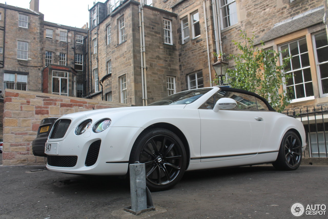 Bentley Continental Supersports Convertible