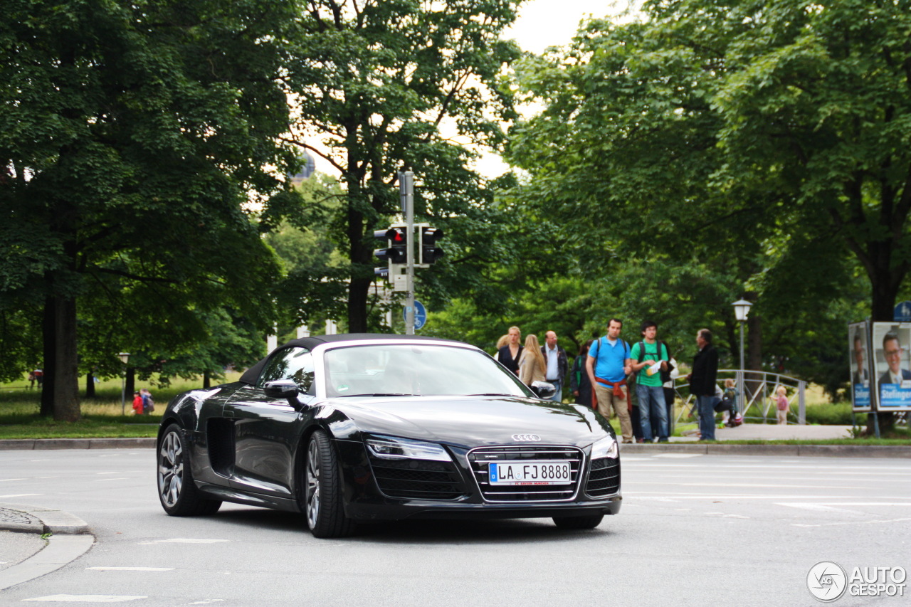 Audi R8 V10 Spyder 2013