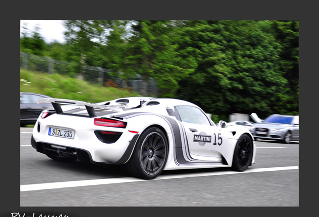 Porsche 918 Spyder Weissach Package