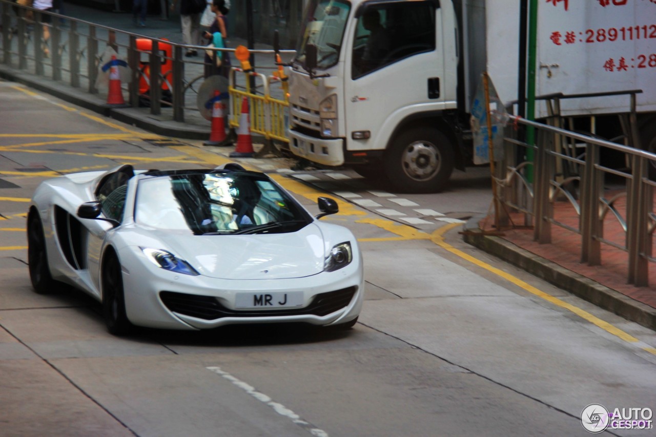 McLaren 12C Spider