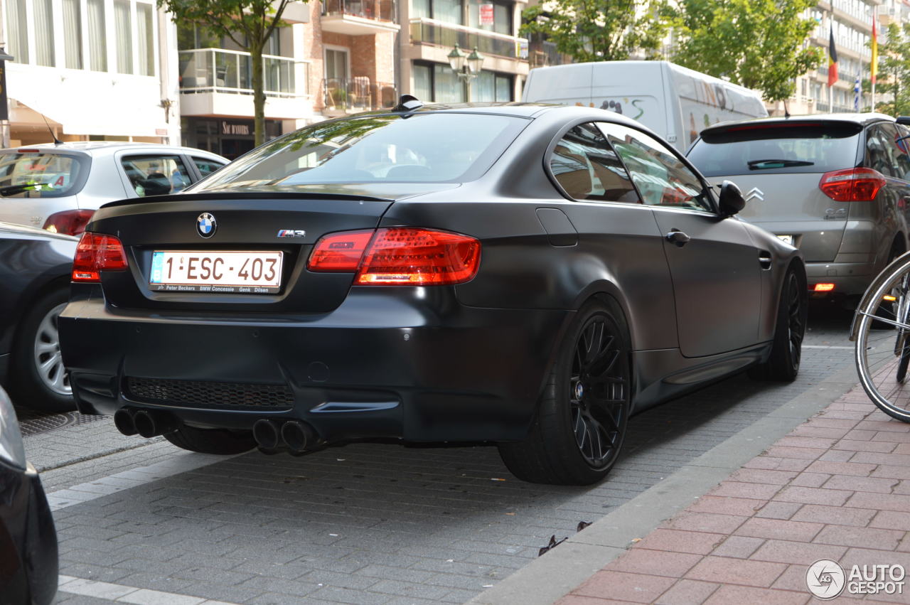 BMW M3 E92 Coupé Frozen Black Edition