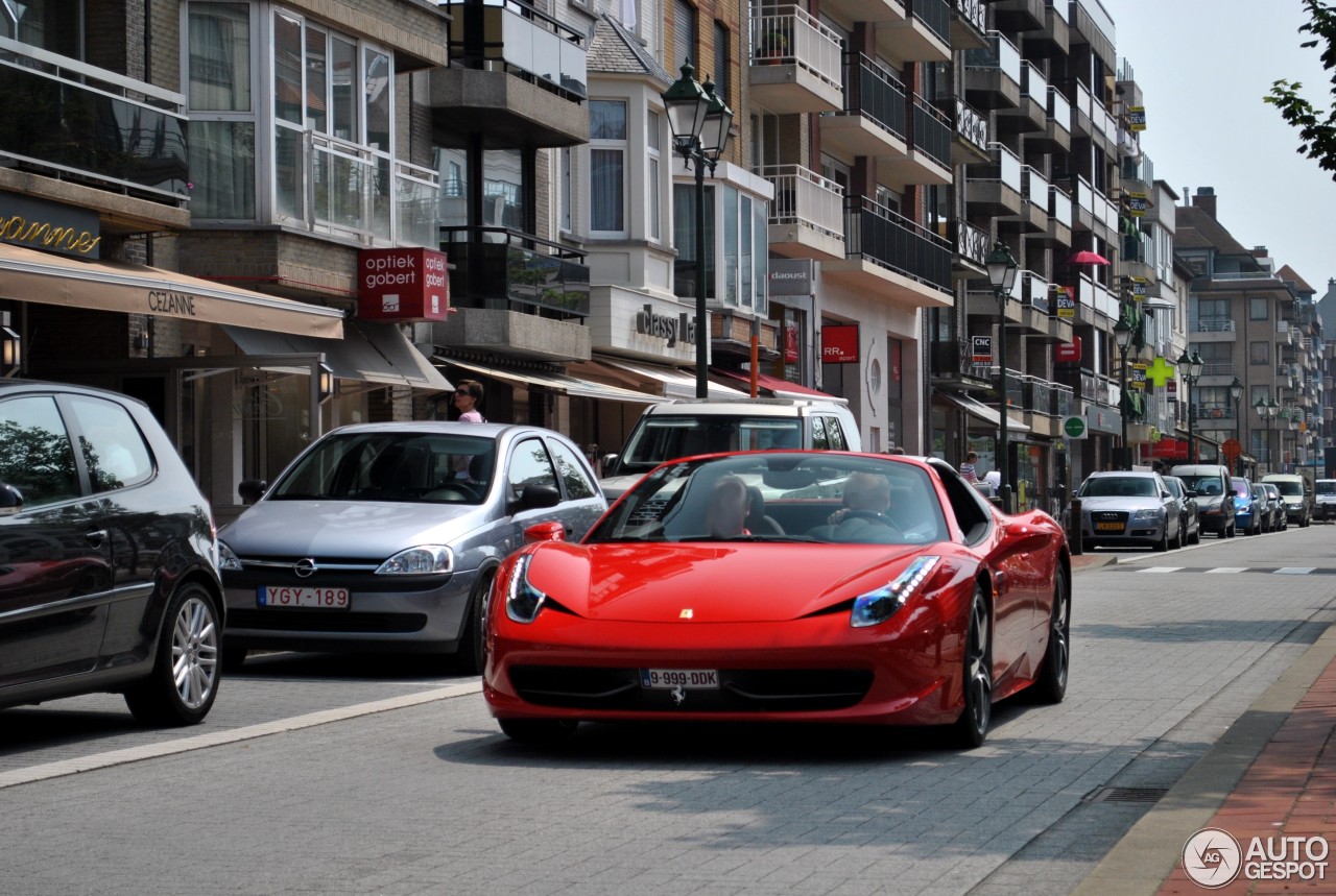 Ferrari 458 Spider