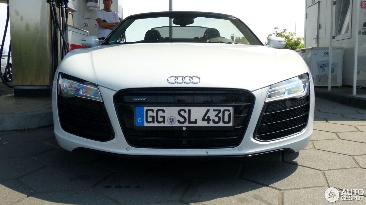 Audi R8 V8 Spyder 2013