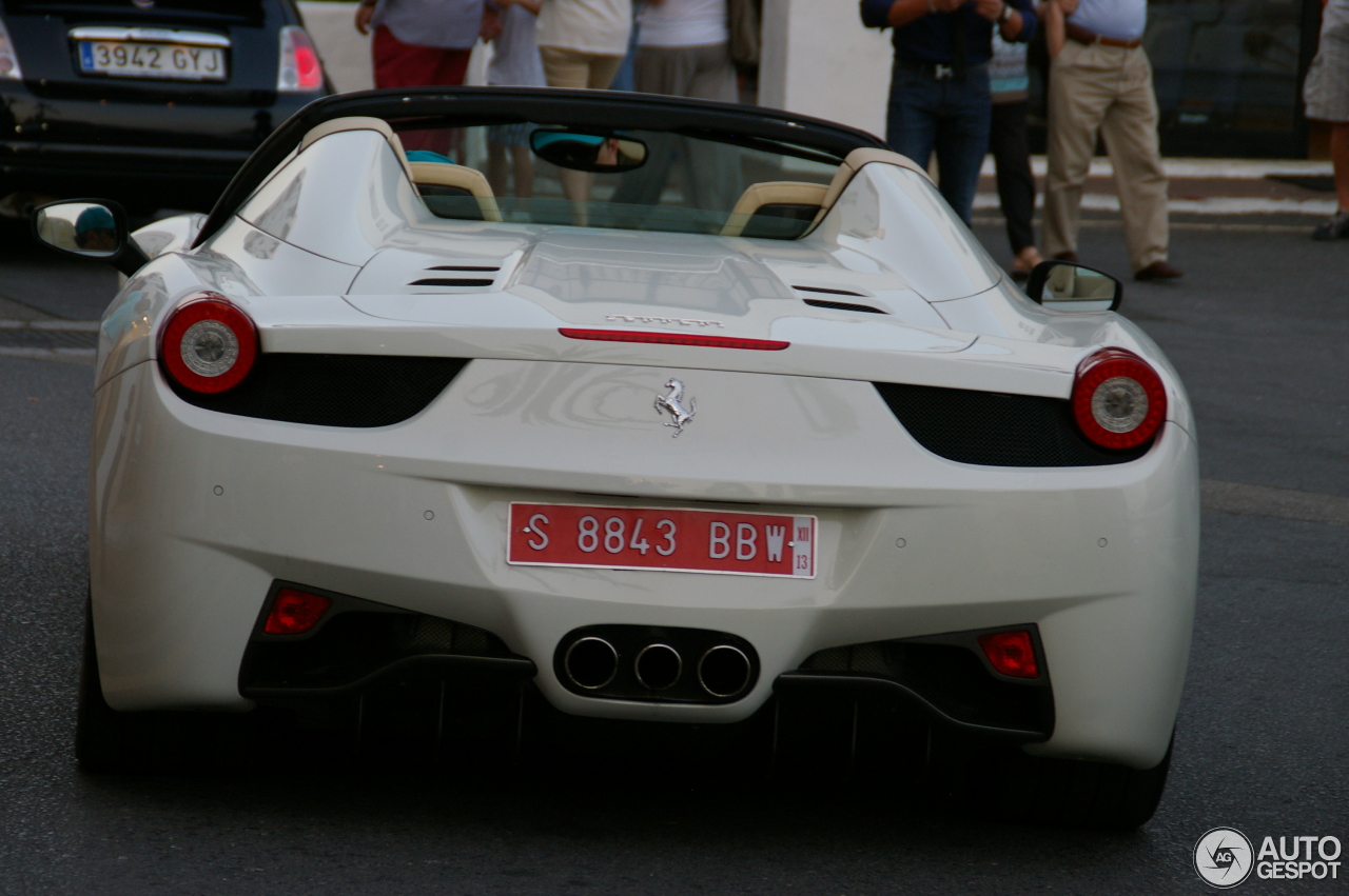 Ferrari 458 Spider