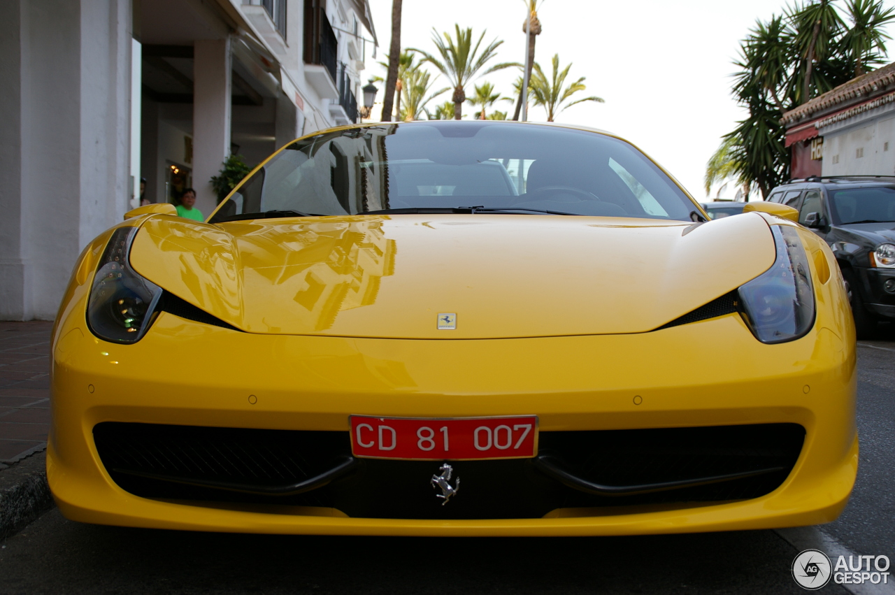 Ferrari 458 Spider