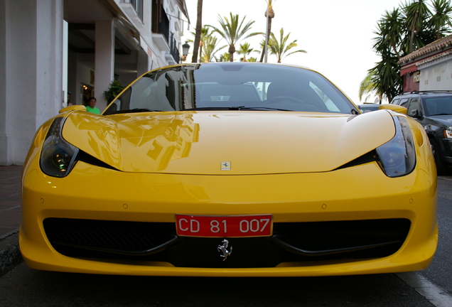 Ferrari 458 Spider